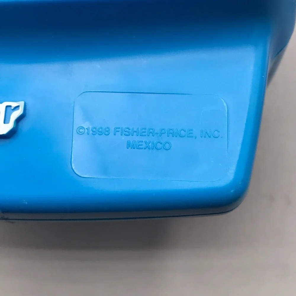 Vintage FISHERPRICE Blue Orange Viewmaster 3D Reel Viewer Toy 1998 Vintage - T22